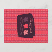 Het is oké om je gevoelens verticaal te voelen briefkaart (Voorkant)