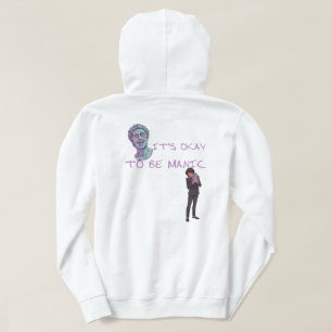 HET IS OKÉ OM MANISCH TE ZIJN HOODIE