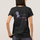 HET IS OKÉ OM MANISCH TE ZIJN T-SHIRT (Achterkant)
