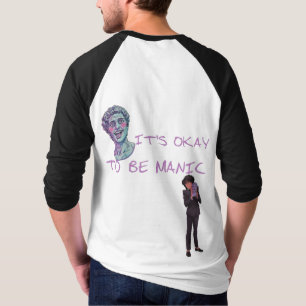 HET IS OKÉ OM MANISCH TE ZIJN T-SHIRT