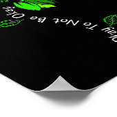 Het is oké om niet goed bewust te zijn van geestel poster (Hoek)