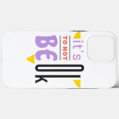 Het is oké om niet in orde te zijn. Case-Mate iPhone case (Achterkant (horizontaal))