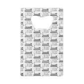 Het is oké om niet in orde te zijn. creditkaart flessenopener (Achterkant)