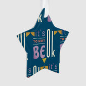 Het is oké om niet in orde te zijn. ornament (voorkant)