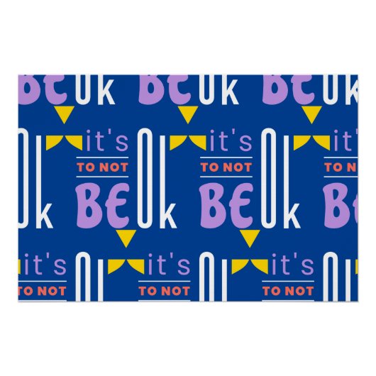 Het is oké om niet in orde te zijn. perfect poster (Voorkant)