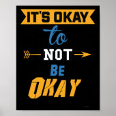 Het is oké om niet in orde te zijn poster (Voorkant)