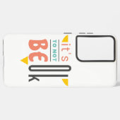 Het is oké om niet in orde te zijn. samsung galaxy hoesje (Linkerkant)