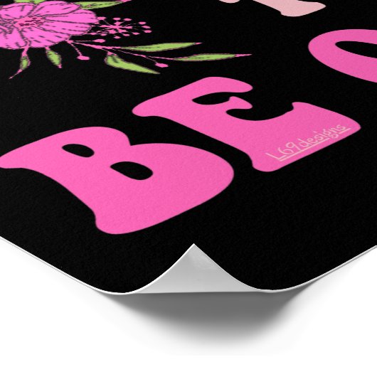 HET IS OKÉ OM NIET OKÉ FANTAAL TE ZIJN POSTER (Hoek)