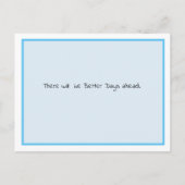 Het is Oké, om niet Oké te zijn, Aanmoediging en O Briefkaart (Achterkant)