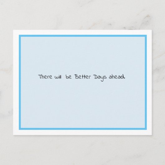 Het is Oké, om niet Oké te zijn, Aanmoediging en O Briefkaart (Achterkant)