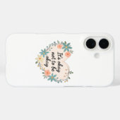 Het is oké om niet oké te zijn Case-Mate iPhone case (Achterkant (horizontaal))