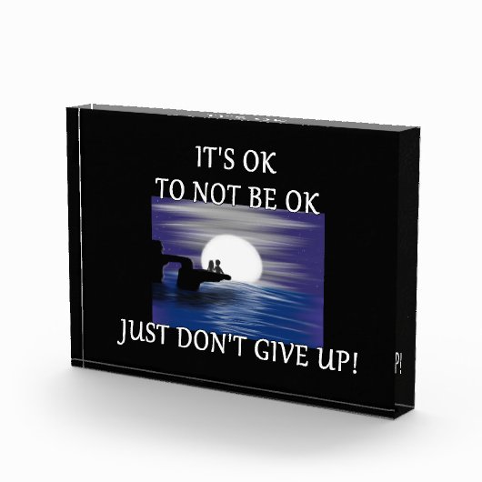 "Het is oké om niet oké te zijn" Fotoblokken (Rechts)