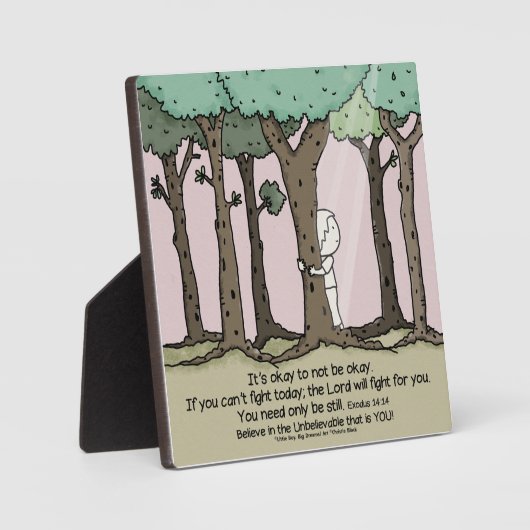 Het is oké om niet oké te zijn fotoplaat (Voorkant)