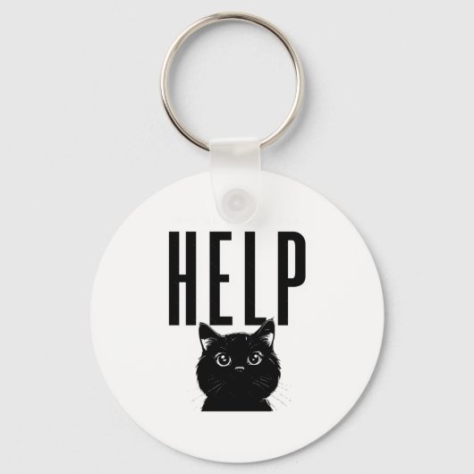 Het Is Oké Om Om Hulp Te Vragen Sticker3 Sleutelhanger (Voorkant)