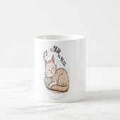 Het is oké om te rusten - minimalistische kleine s koffiemok (Center)