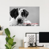 Het is oké om verdrietig te zijn poster (Thuiskantoor)
