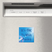Het is oké om weg te lopen Magnet (Insitu (Vaatwasser))