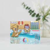 Het is oké, Papa heeft je. Briefkaart (Staand voorkant)