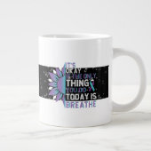 Het is oké Zelfmoordpreventie Jumbo Keramische Mok (Rechts)