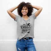 Het is oktober, heksen! t-shirt