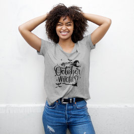 Het is oktober, heksen! t-shirt