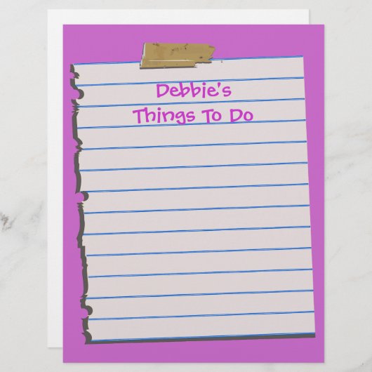 Het is om briefkerij te doen (Voorkant / Achterkant)