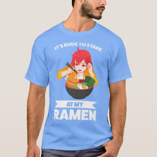 Het is onbeleefd om te staren bij mijn ramen Japan T-shirt
