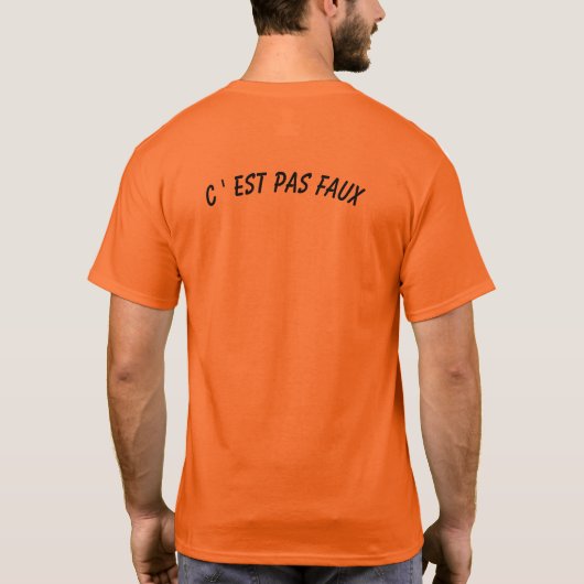 HET IS ONGELOOFLIJK T-SHIRT (Achterkant)