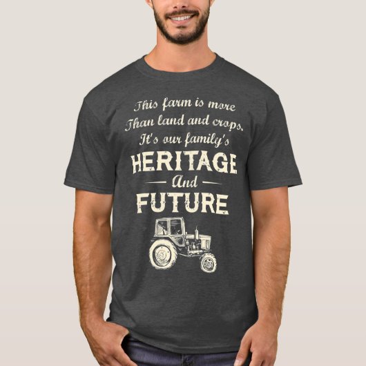 Het is ons familiale erfgoed en toekomstig tshirt (Voorkant)