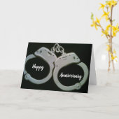 HET IS ONS "JUBILEUM" EN JE BENT "ONDER ARREST!! KAART (Gele Bloem)