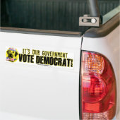 Het is onze Bumpersticker van de overheid  (Op Truck)