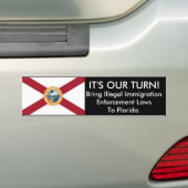 Het is Onze Draai, Florida Bumpersticker (Op auto)