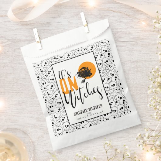 Het is op heksen ID442 Bedankzakje (Geknipt)