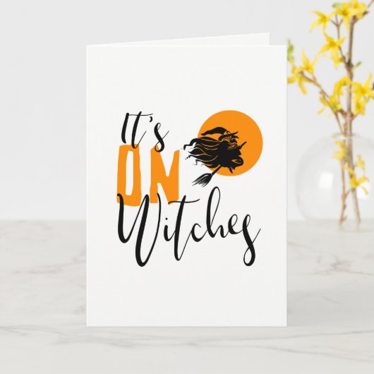 Het is op heksen ID442 Kaart (Gele Bloem)