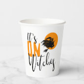 Het is op heksen ID442 Papieren Bekers (Achterkant)