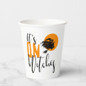 Het is op heksen ID442 Papieren Bekers (Voorkant)