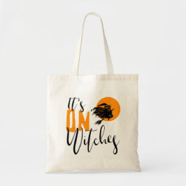 Het is op heksen ID442 Tote Bag