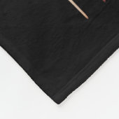 Het is over Satan, ik heb de hoge grond gelukkig P Fleece Deken (Hoek)