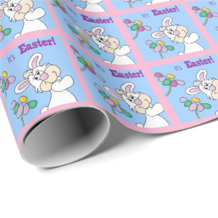 Het is paastijd Bunny Cadeaupapier