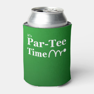 Het is Par T-shirt Time Golf Club Naam Eigen Naam Blikjeskoeler