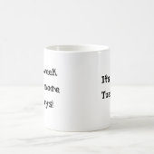 Het is pas dinsdag?  Deze week heeft meer vrijdag  Koffiemok (Center)