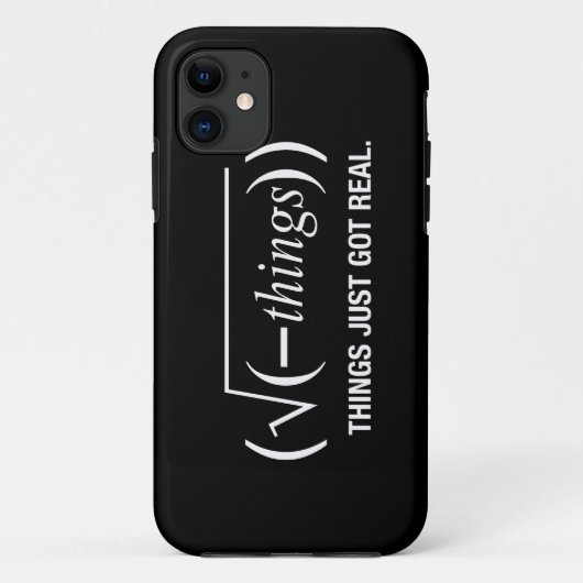 het is pas echt geworden Case-Mate iPhone case (Achterkant)