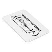 het is pas echt geworden magneet (Rechterzijde)