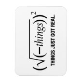 het is pas echt geworden magneet (Verticaal)