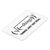 het is pas echt geworden magneet (Linkerzijde)