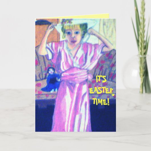 Het is Pasen kaart (Voorkant)