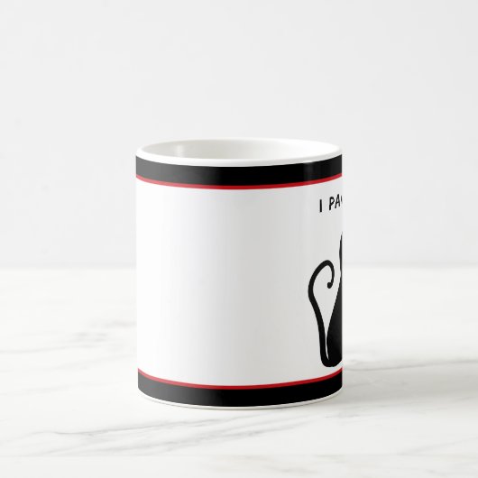 Het is Pawsome! Het plezier van Cat Lover Koffiemok (Center)