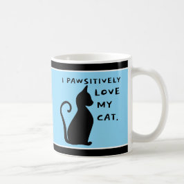 Het is Pawsome! Het plezier van Cat Lover Koffiemok