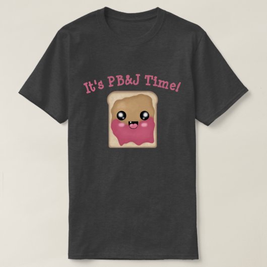 Het is Peanut Butter Jelly Time T-shirt (Design voorkant)