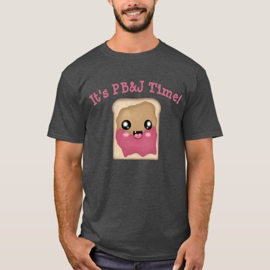 Het is Peanut Butter Jelly Time T-shirt (Voorkant)